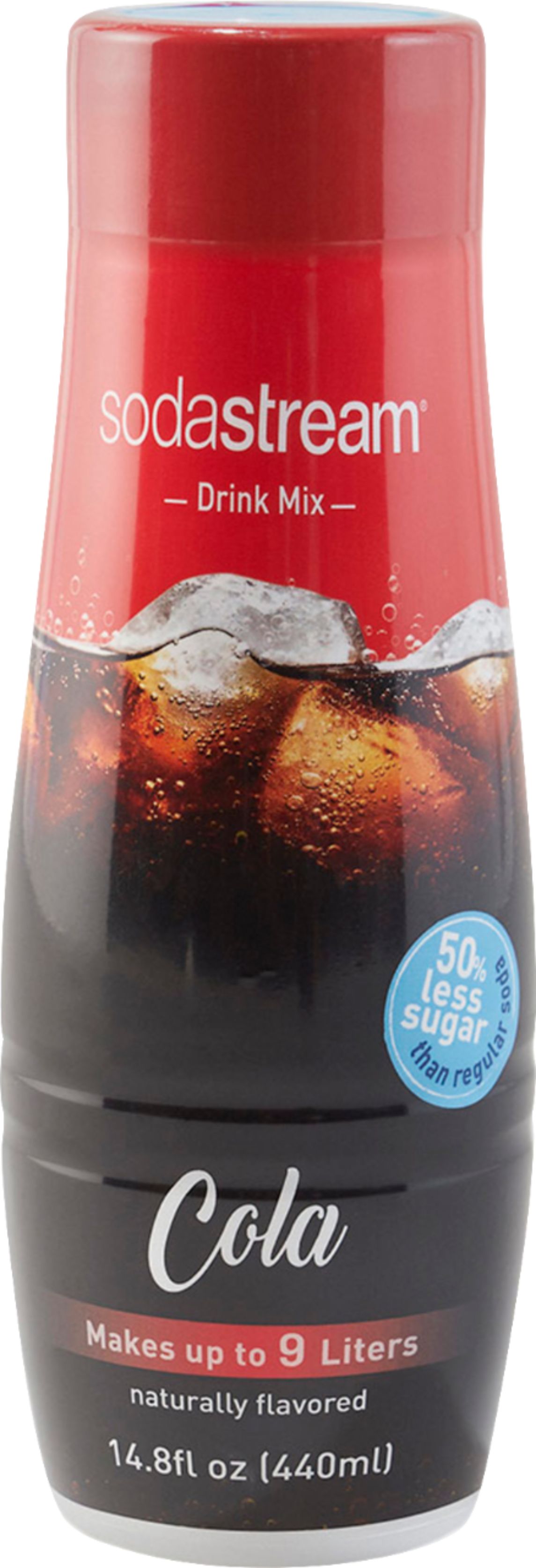 Angle View: SodaStream - Fountain-Style Cola Sparkling Drink Mix