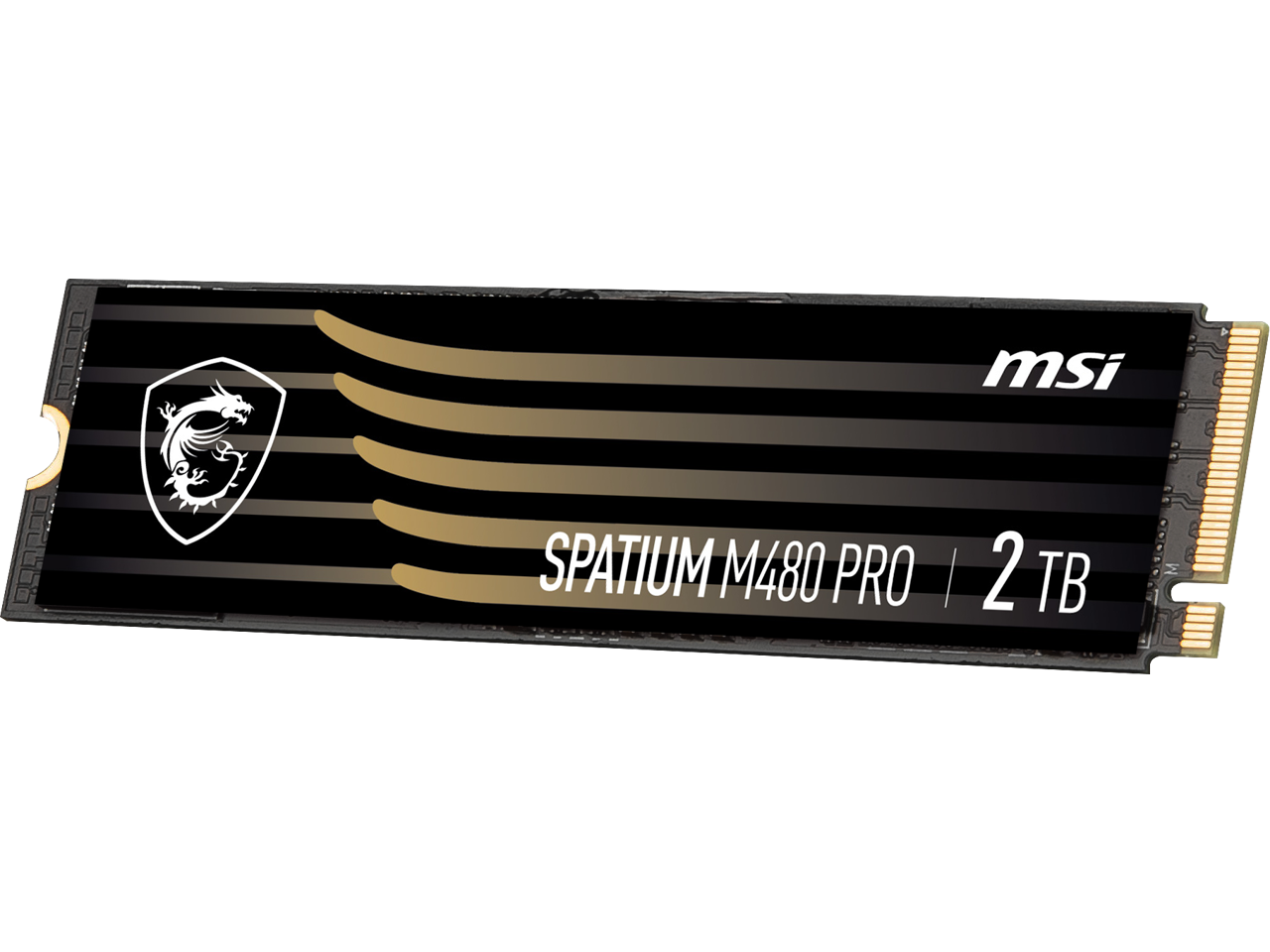 MSI SSD SPATIUM M480 PRO PCIe 4.0 NVMe M.2 2TB Internal Solid