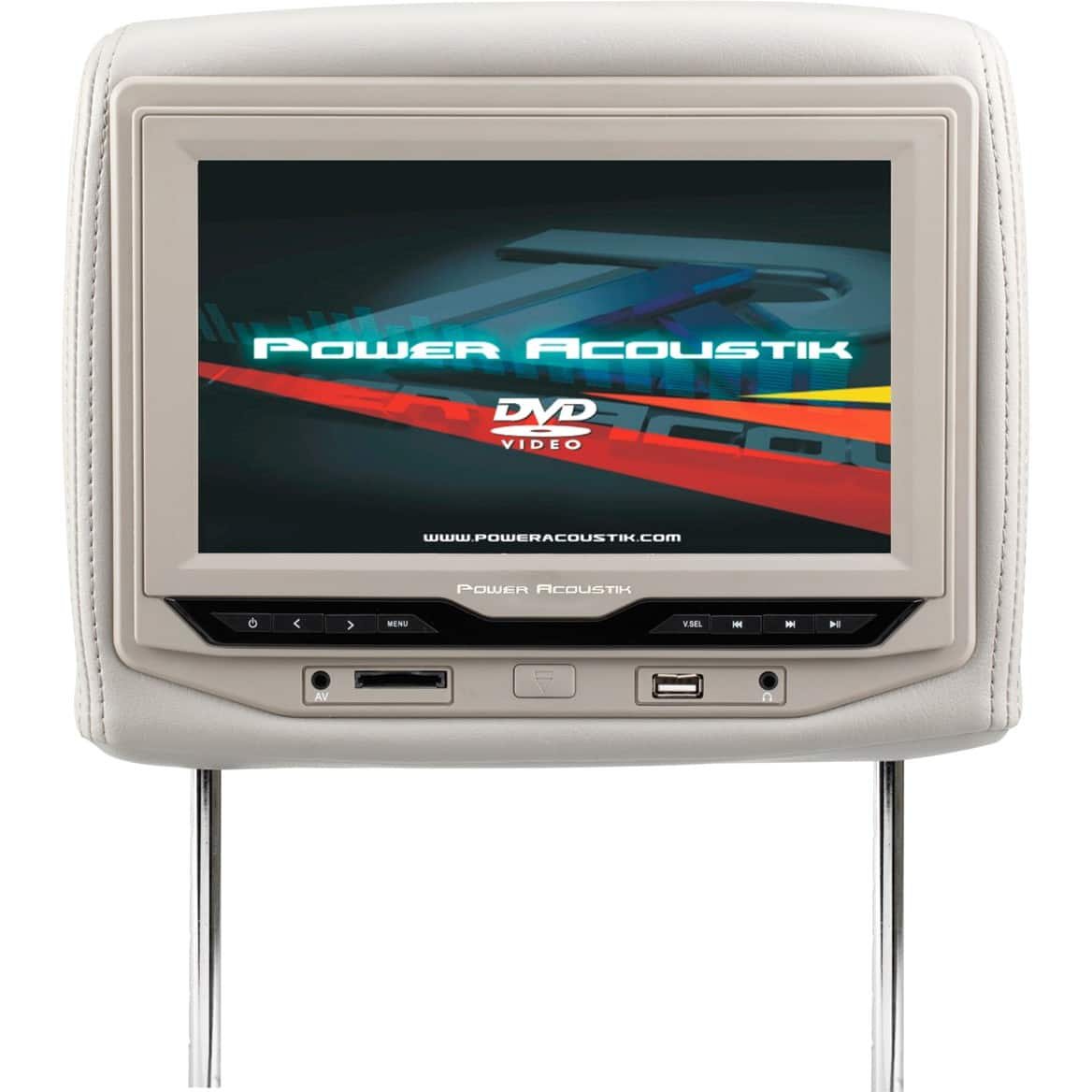 Best Buy: Power Acoustik Car DVD Player 9" LCD 16:9 Dark Gray HDVD-93GRDK