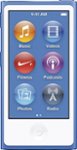 Front. Apple - Geek Squad Certified Refurbished iPod nano® 16GB MP3 Player (8th Generation) - Blue.