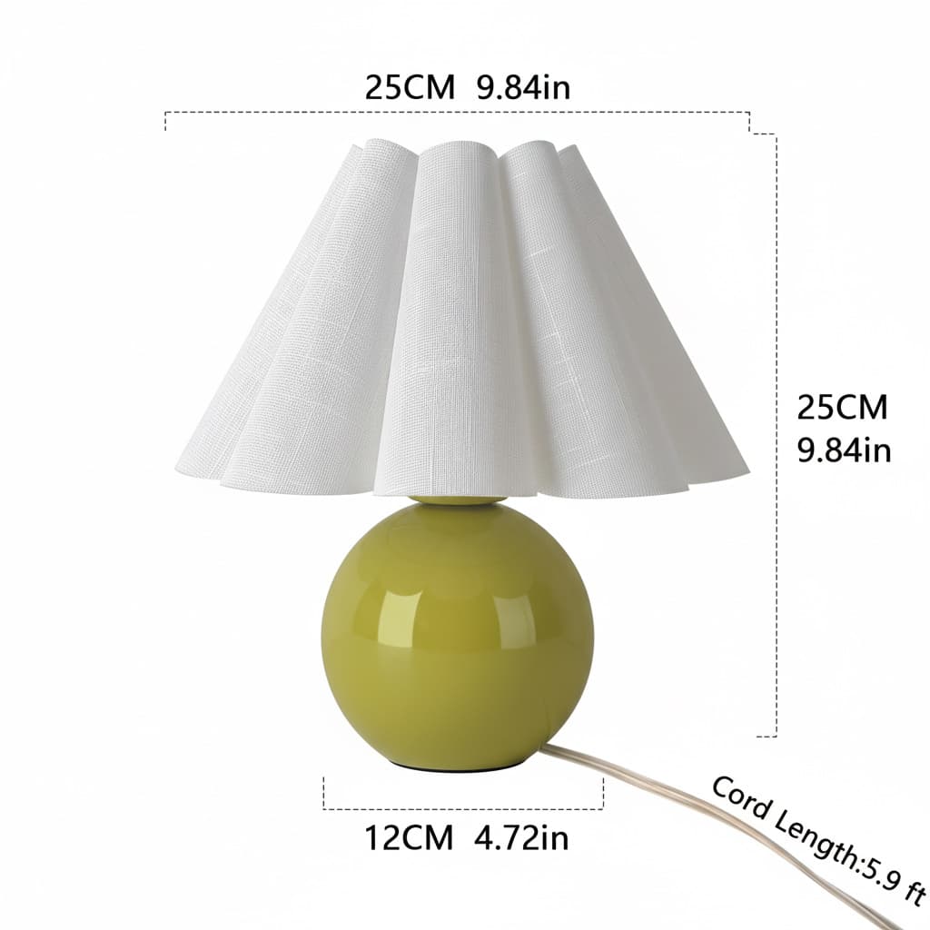 25CM 9.84in  
25CM 9.84in  
12CM 4.72in  
Cord Length: 5.9 ft