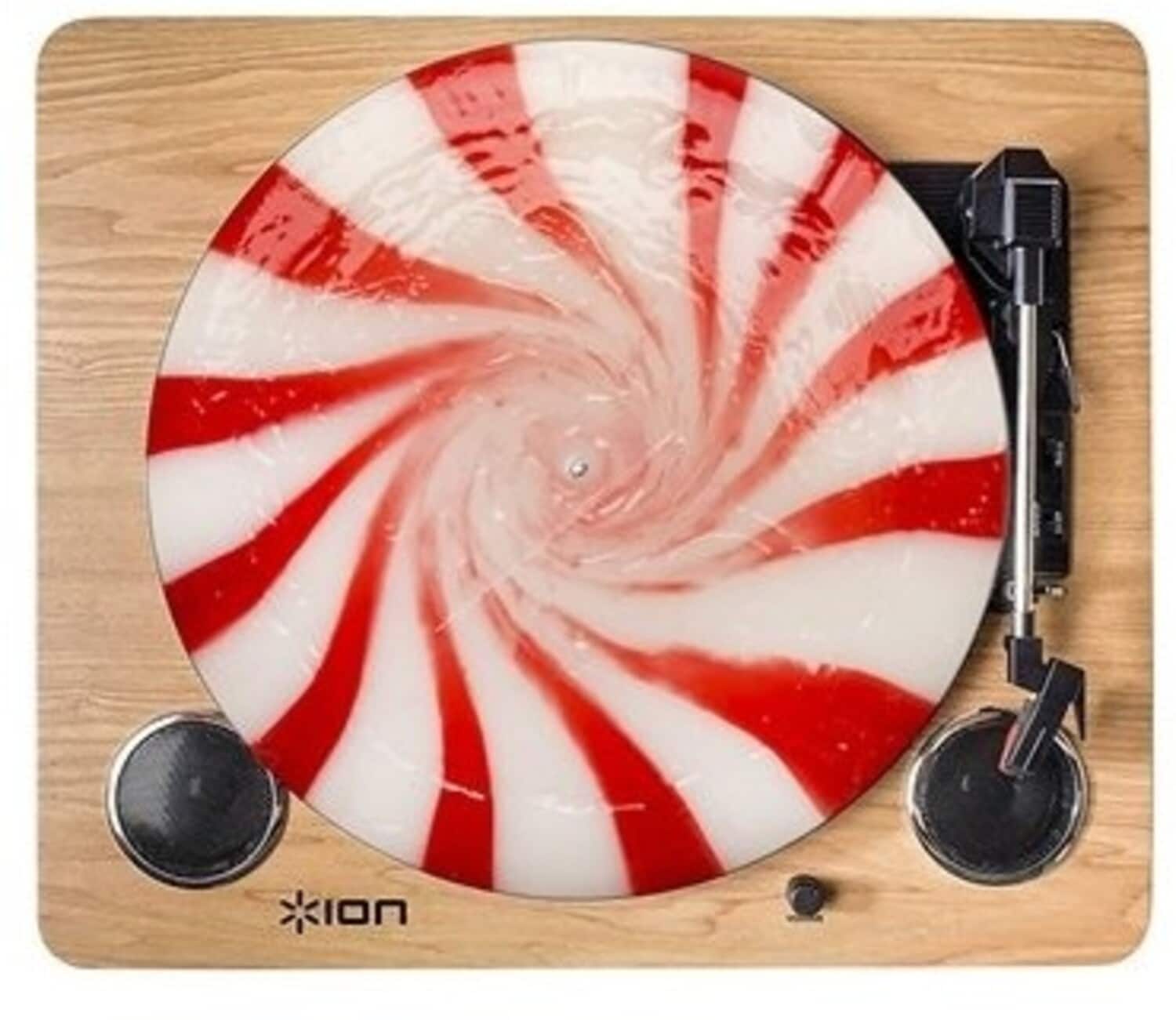PopMarket - Peppermint - Graphic Turntable Slip Mat - VINYL ACCESSORIES - Multicolor