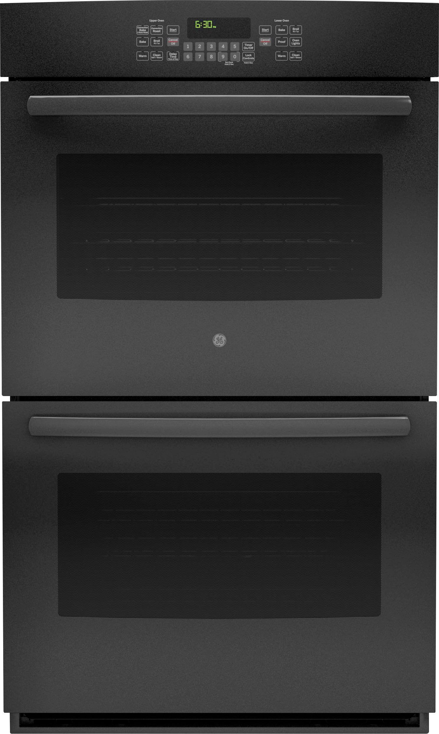 Best Buy GE 30" BuiltIn Double Electric Convection Wall Oven JT5500DFBB