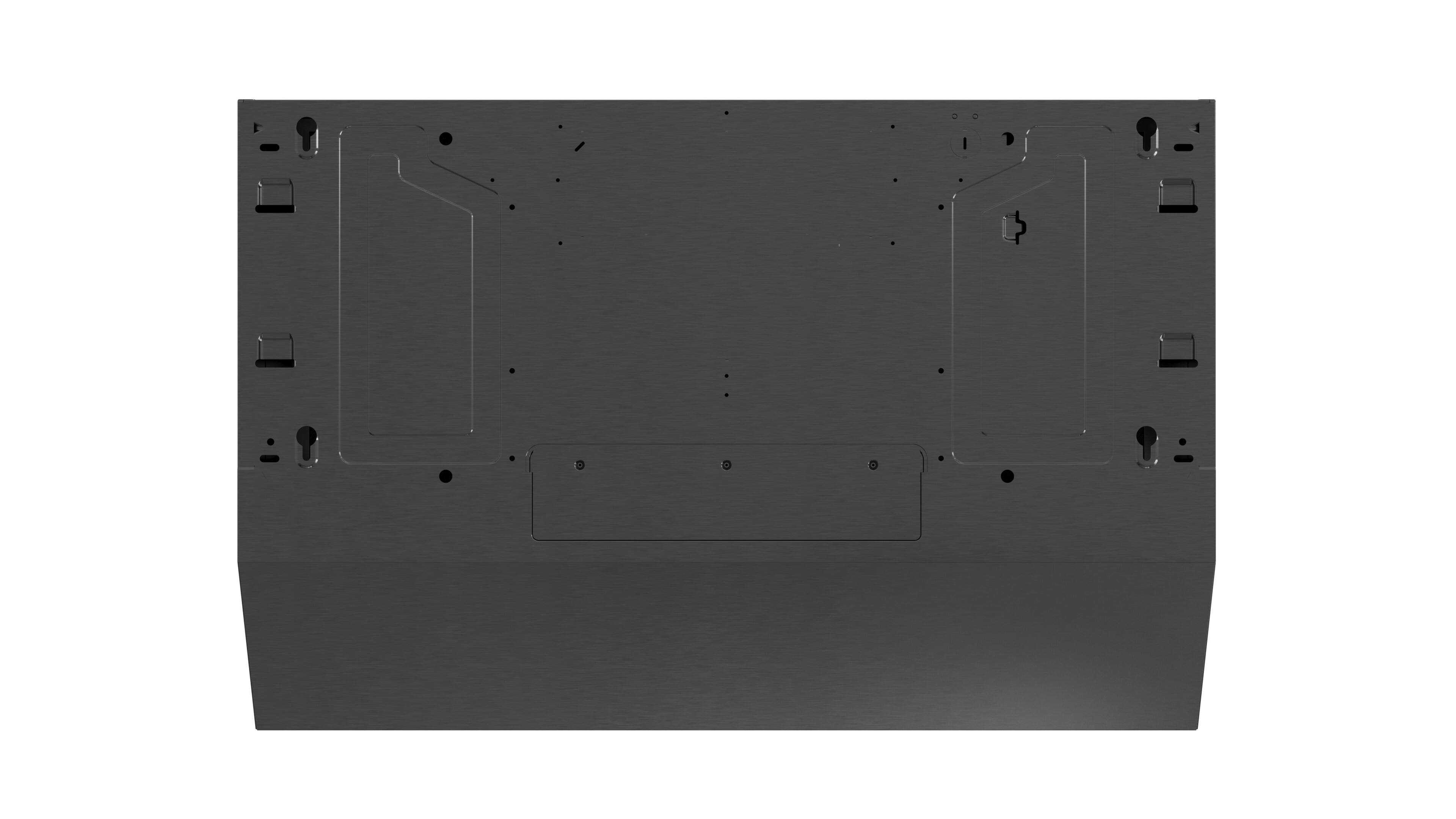 Alt View 6. Broan - Broan-NuTone 30-Inch Under Cabinet Range Hood, ENERGY STAR, 350 Max Blower CFM - Black.