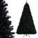 Front. Costway - Costway 8 FT Halloween Tree Artificial Decoration Tree with 1408 Branch Tips 6 Lighting Modes - Black.