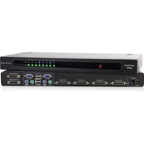 Front Standard. Belkin - OmniView PRO3 KVM Switch.
