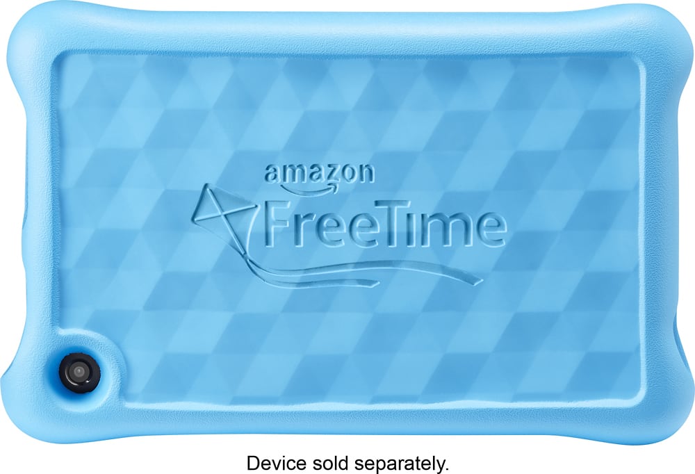 Alt View 14. Amazon - FreeTime Kid-Proof Case for Amazon Fire 7" Tablets (5th Generation, 2015 Release) - Blue.