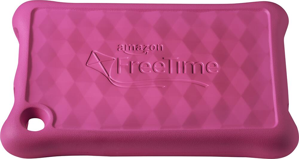 Alt View 13. Amazon - FreeTime Kid-Proof Case for Amazon Fire 7" Tablets (5th Generation, 2015 Release) - Pink.