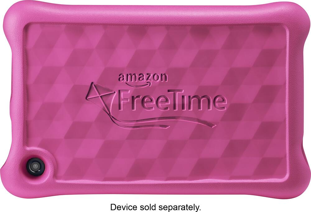 Alt View 14. Amazon - FreeTime Kid-Proof Case for Amazon Fire 7" Tablets (5th Generation, 2015 Release) - Pink.