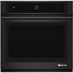 JennAir - 30" Built-In Single Electric Convection Wall Oven - Black - Front_Standard