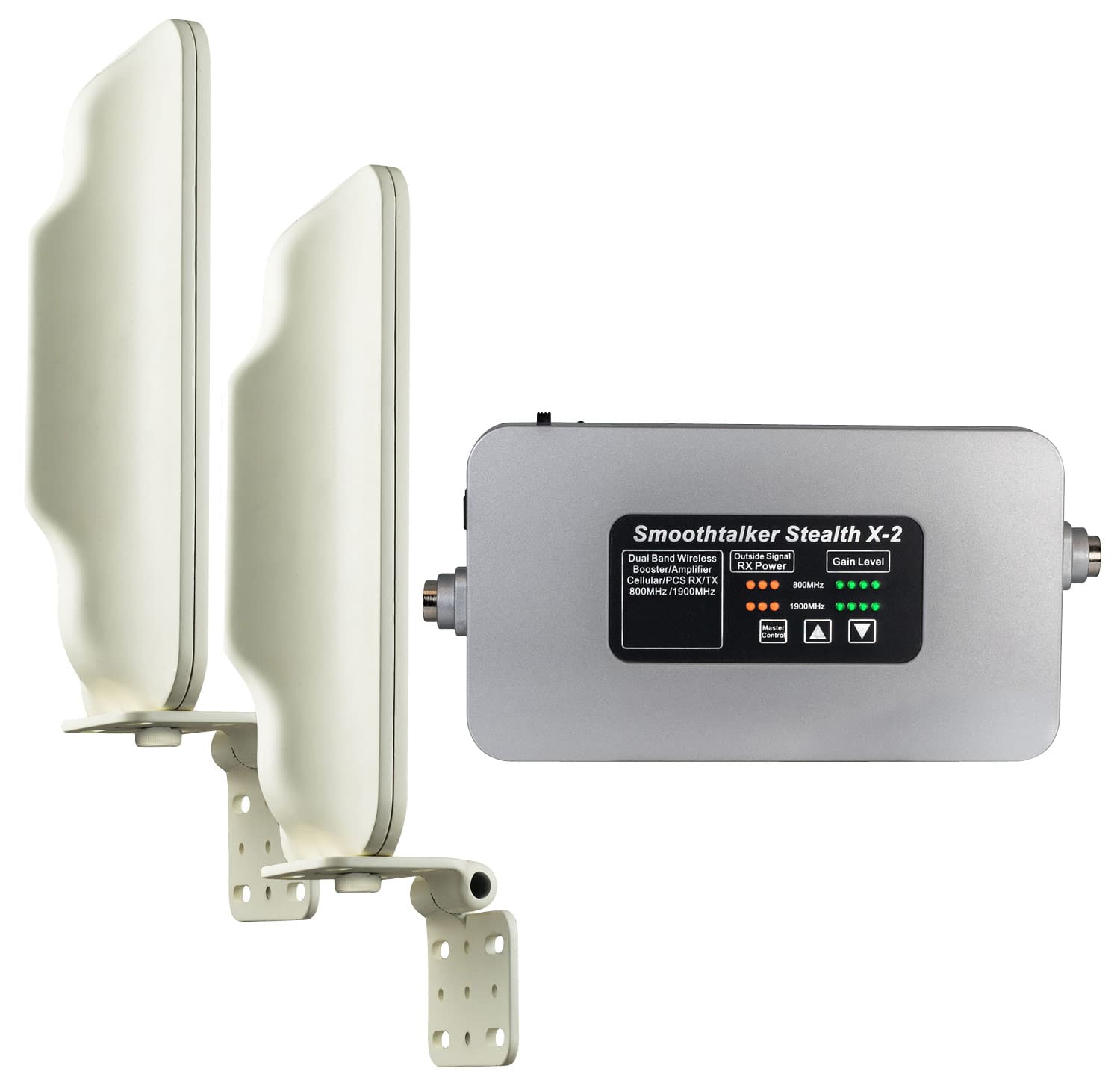 Best Buy Smoothtalker Stealth X2 Signal Booster Silver Black BBUX272GK