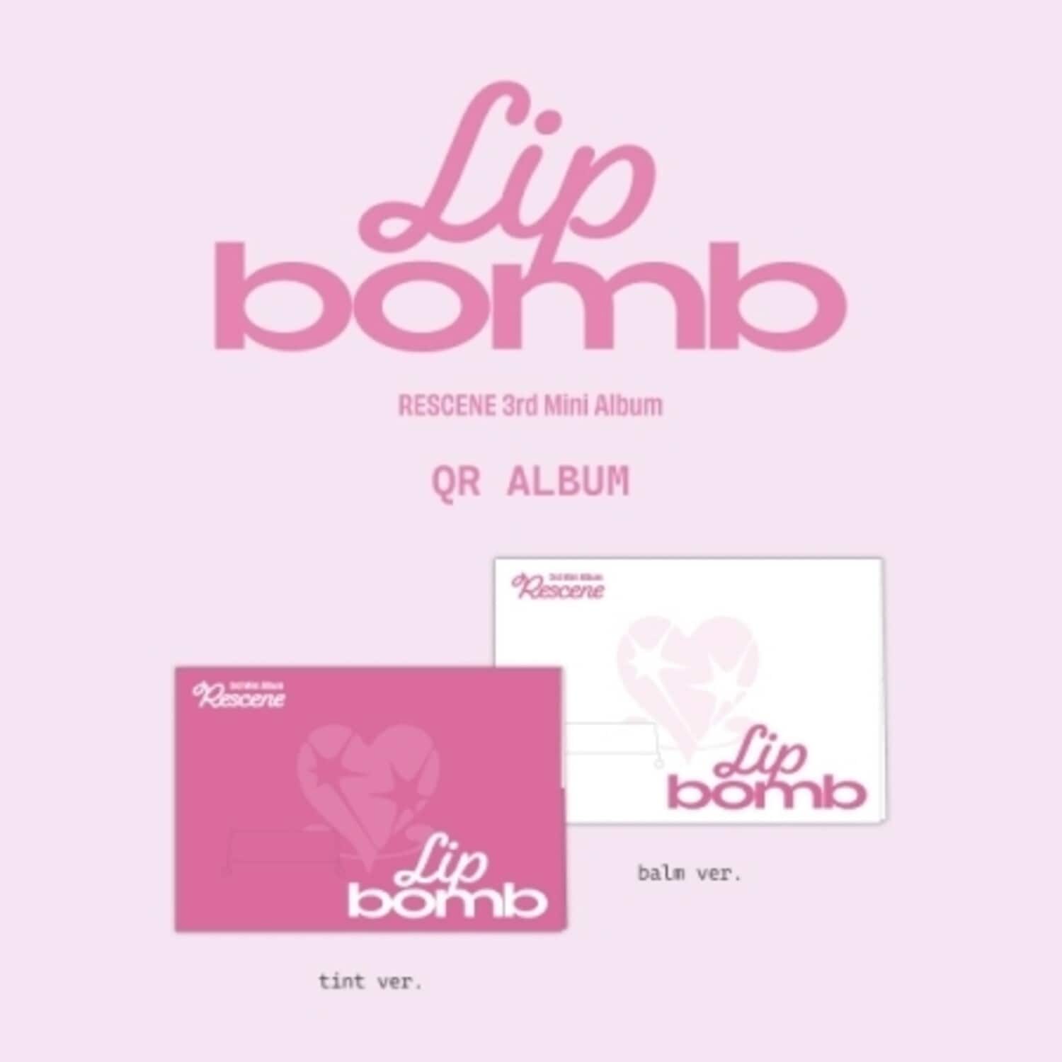 Rescene - Lip Bomb - QR Card Photocard Version w/3 Photocards   - DISCLESS DIGITAL [Digital Download]
