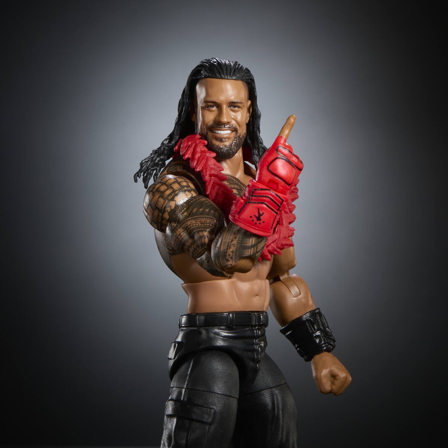 Alt View 4. Mattel - Mattel Collectible - WWE Elite Collection 6" Summerslam Roman Reigns Action Figure with William - Collectibles - Multicolor.