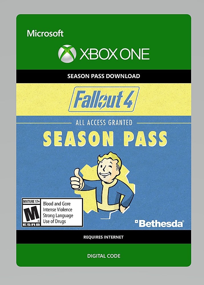 Front. Microsoft - Fallout 4 Season Pass.