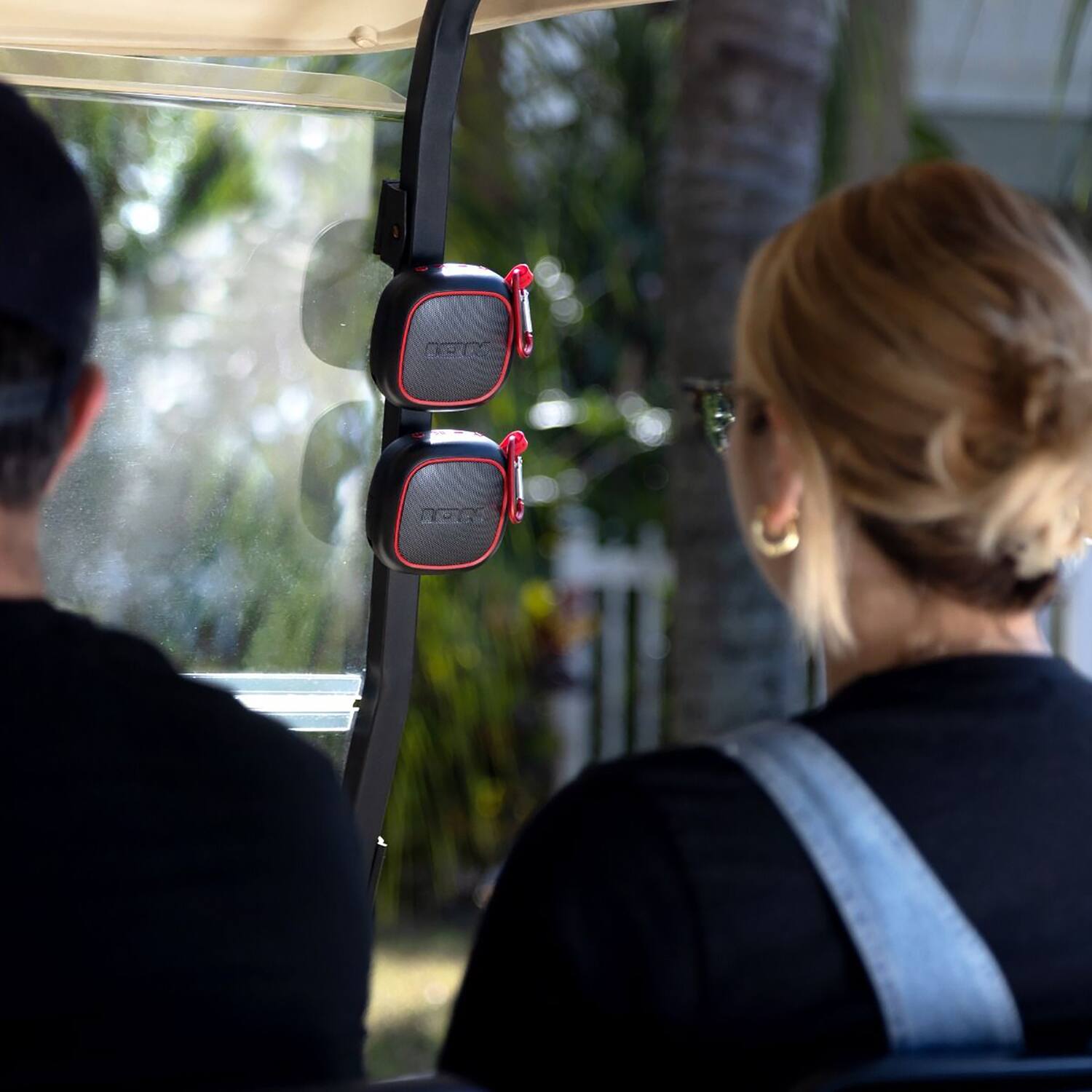 Back. IONI - Ion Magrocker2pkscxus Magnet Rocker Portable Bluetooth Speakers With Stereo-link, 2 Count - Black.