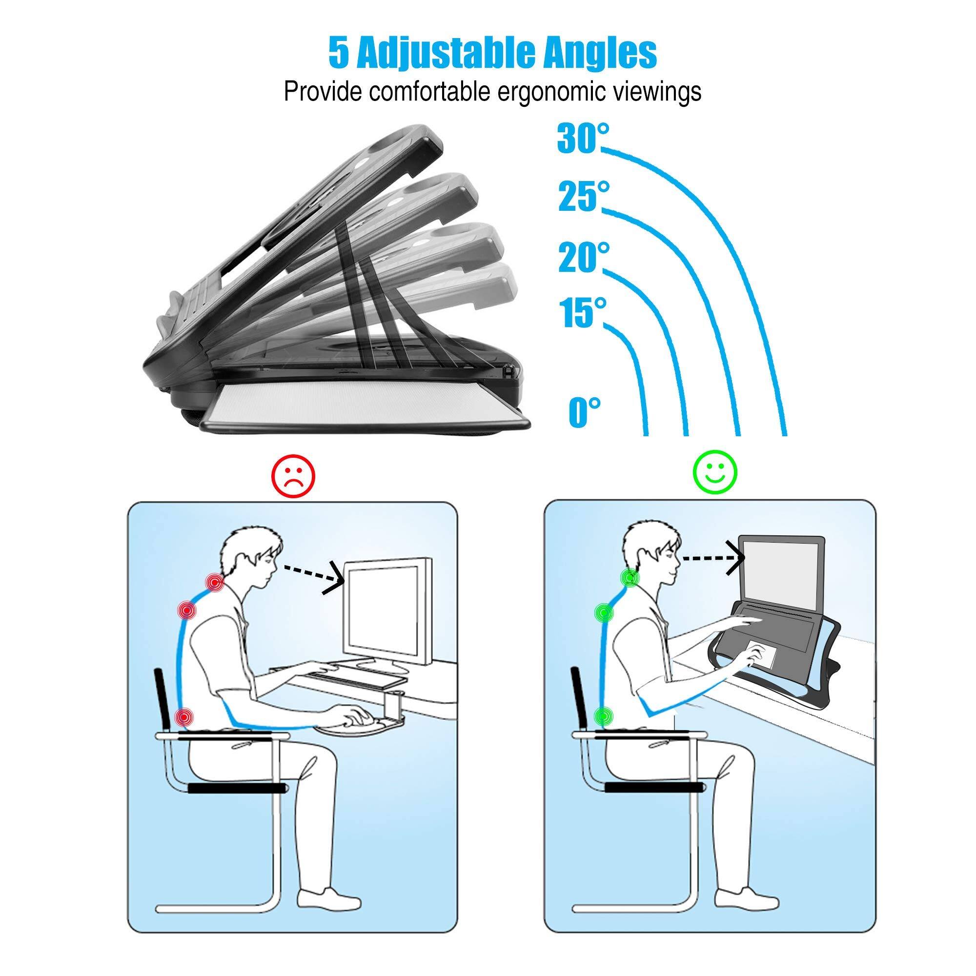 5 Adjustable Angles  
Provide comfortable ergonomic viewings  
30°  
25°  
20°  
15°  
0°