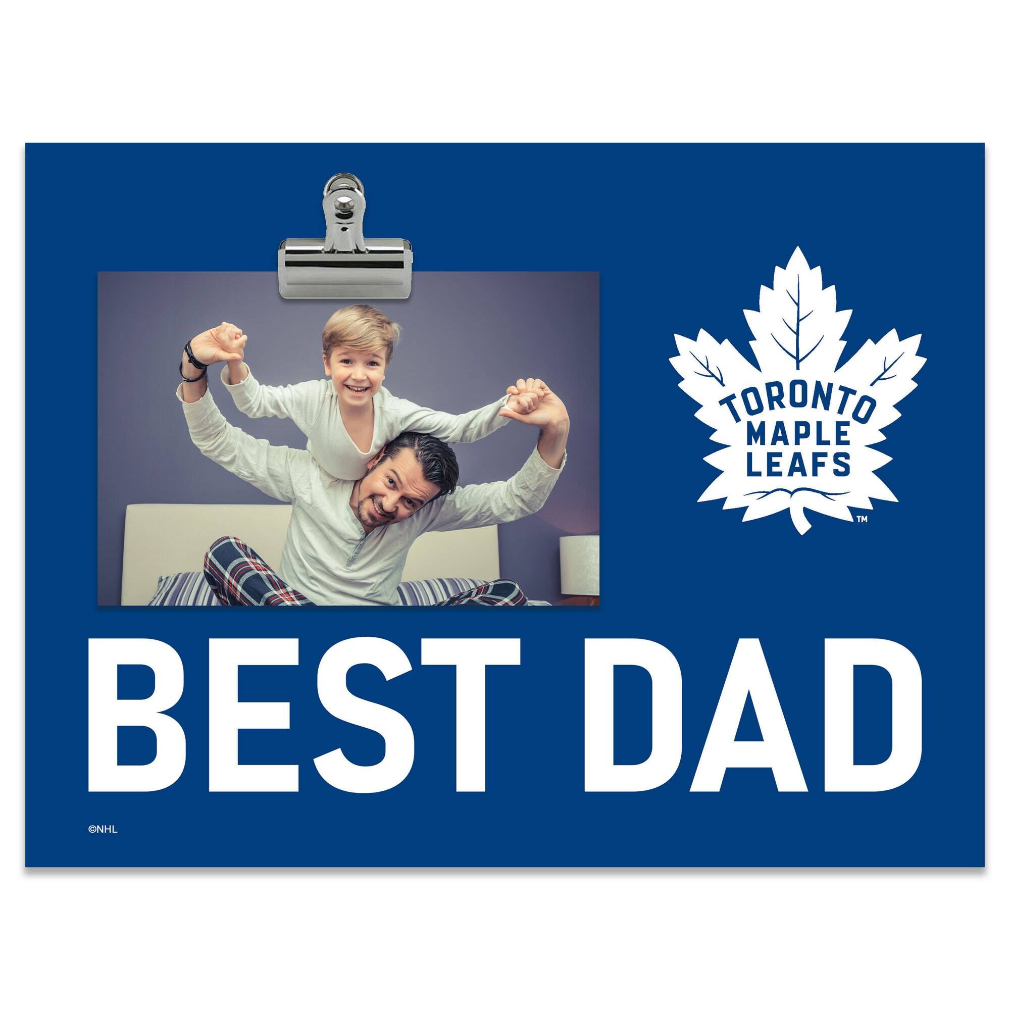 "Fan Creations - Toronto Maple Leafs 8"" x 10.5"" Briteline Best Dad Clip Frame - Multicolor" price history on PriceWatchPro