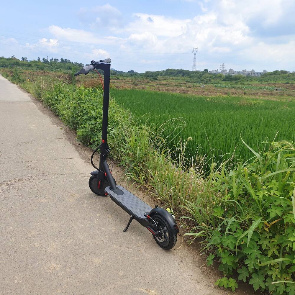 Alt View 10. Loheer - Loheer Adult Electric Scooter Folding Motorized Commuter Scooter Black - Black.