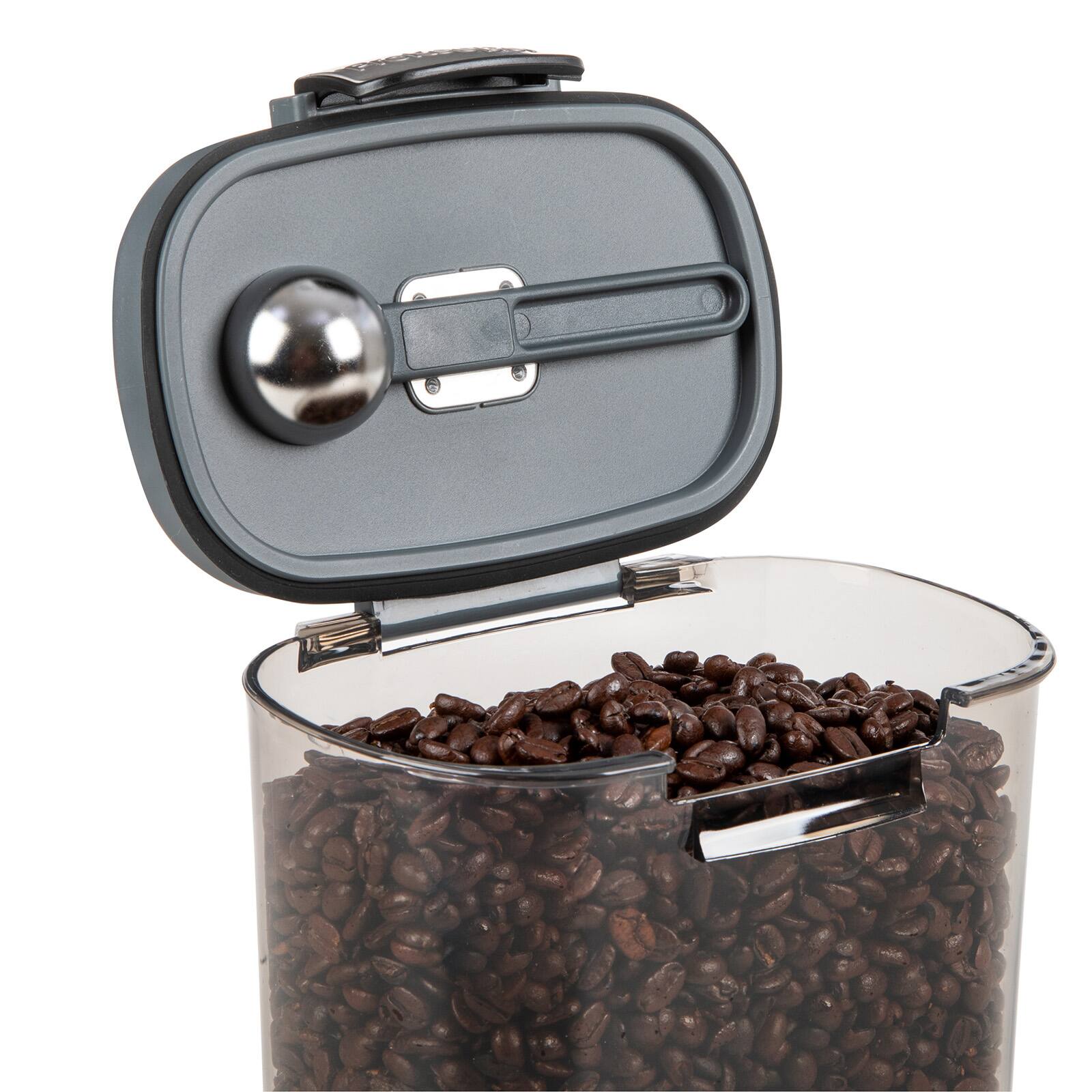 Alt View 3. Progressive International - ProKeeper+ Airtight Coffee Storage Container, Clear Plastic - Clear.