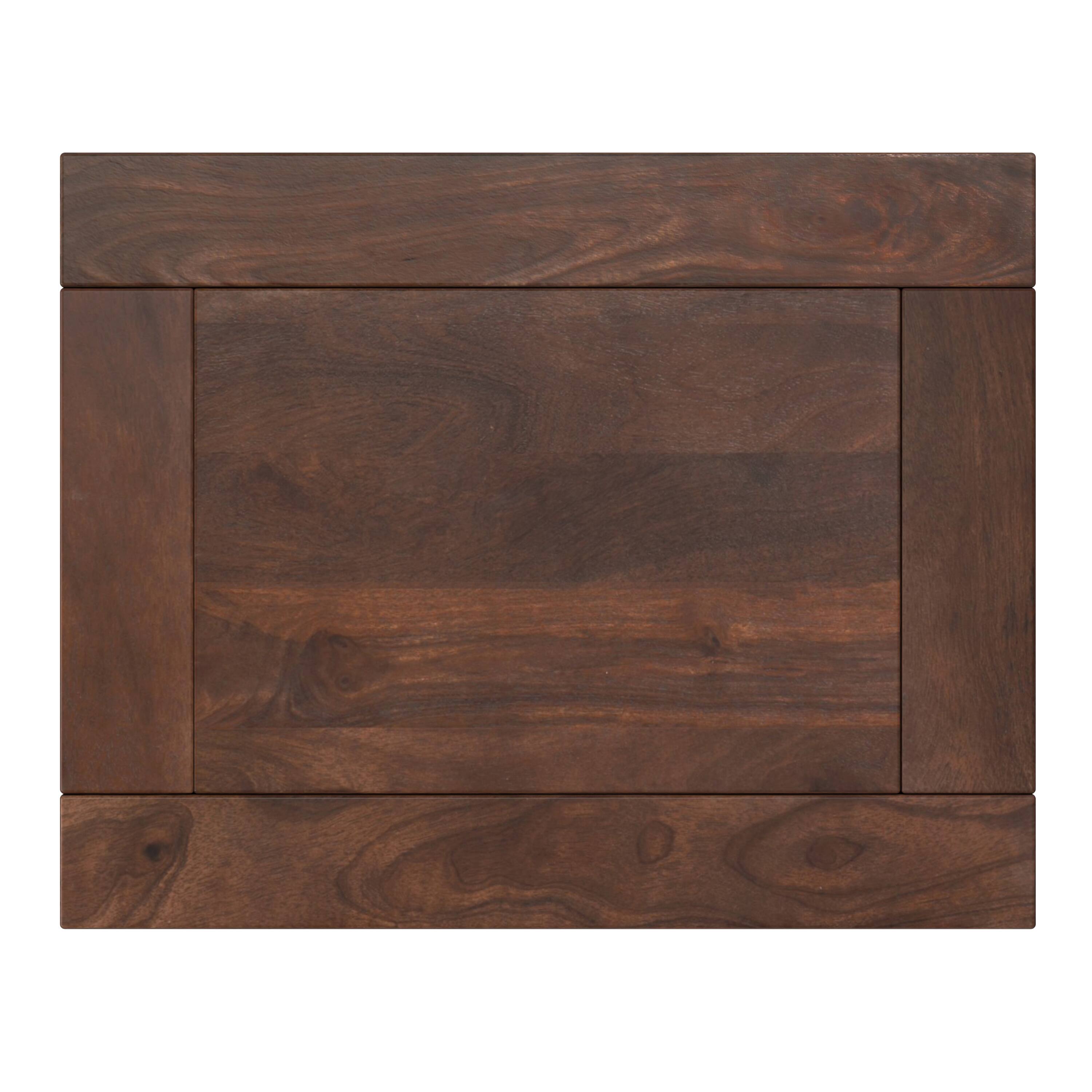 Left. Simpli Home - Skyler 16 inch Wide Solid Mango/Metal Industrial C Side Table in Walnut Brown/Black, Assembled - Walnut Brown.