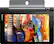 Front. Lenovo - Yoga Tab 3 - 8" Tablet - 16GB - Black.