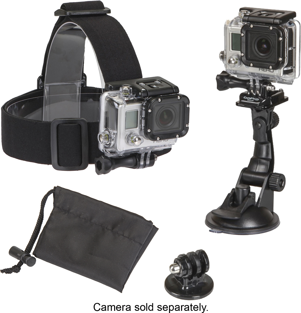 Best Buy: Sunpak PlatinumPlus Action Camera Accessory Mount Kit 