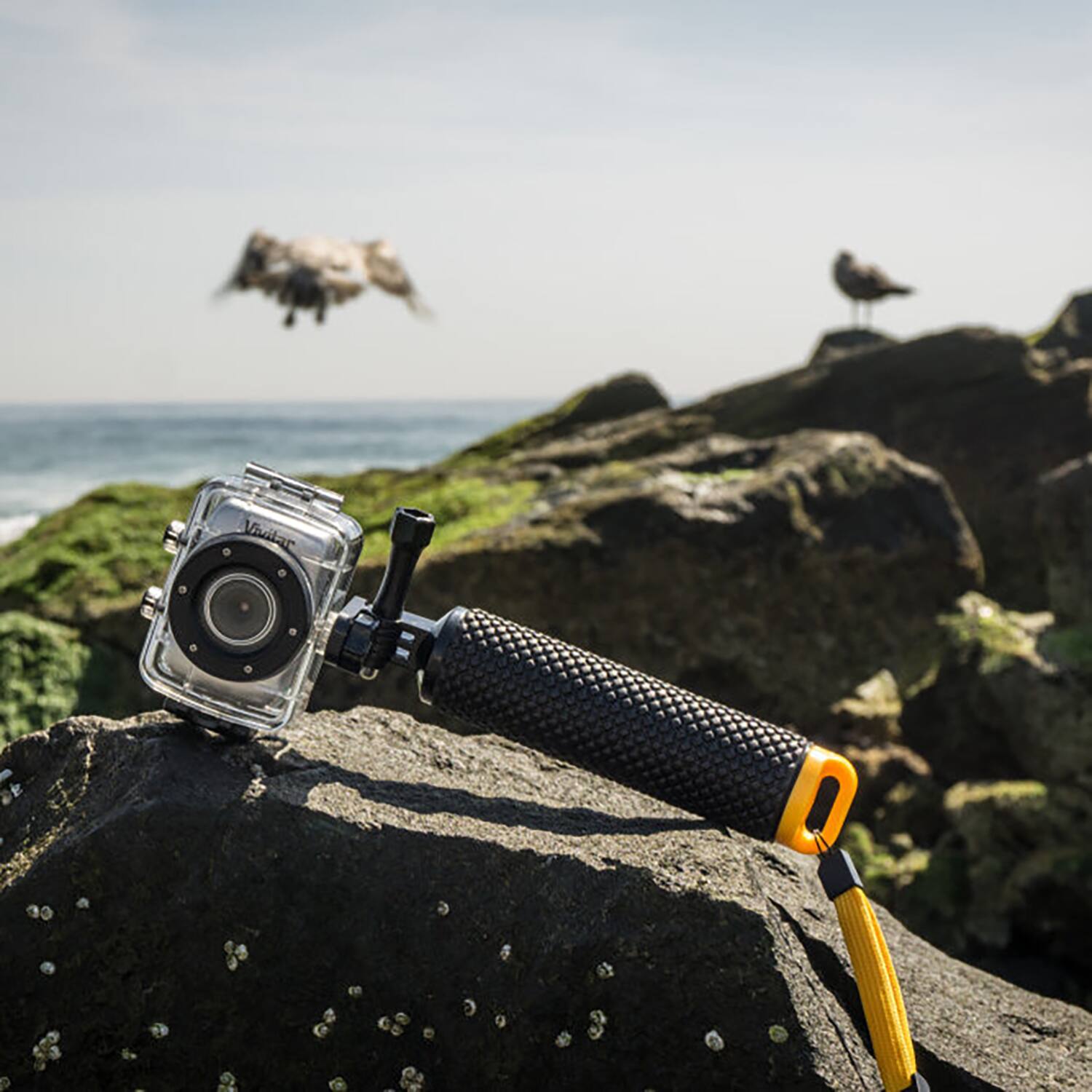 Alt View 3. Vivitar - HD Action Waterproof Camera / Camcorder DVR783HD-BLU.