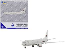 GeminiJets - Boeing P-8A Poseidon Patrol Aircraft Republic of Korea Navy Gemini Macs Series 1/400 Diecast Model Airplane - White
