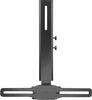 Sanus - Soundbar Speaker Mount for Select Flat-Panel TV Mounts - Black-Front_Standard