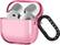 Angle. CASETiFY - CASETiFY Impact Airpods Case for Airpods 4 Pink Fizz - Pink.