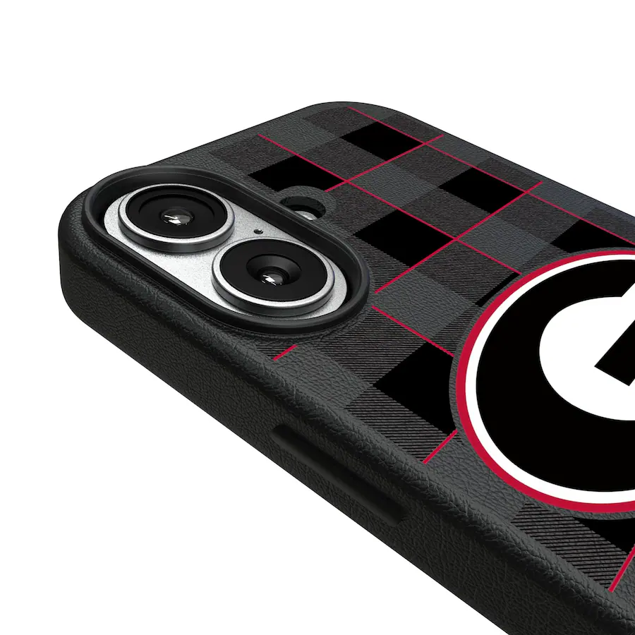 Keyscaper NCAA Georgia Bulldogs Plaid Magnetic Bump iPhone Case 16 Black 202143125 - Best Buy