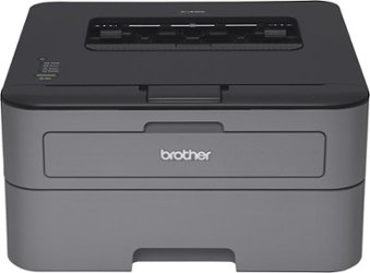 Brother - HL-L2320D Black-and-White Laser Printer - Gray - Front_Zoom