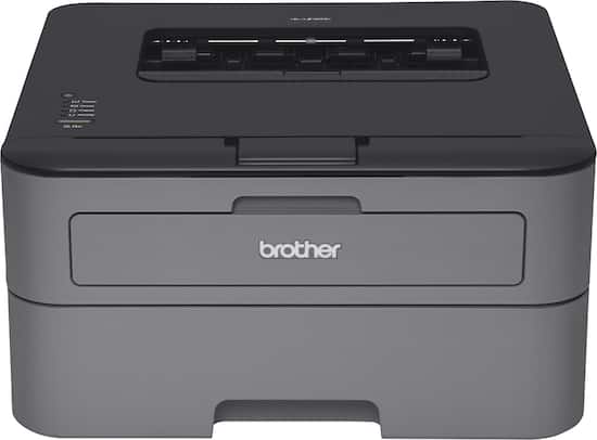Brother Hl L2320d Black And White Laser Printer Gray Hl L2320d Best Buy