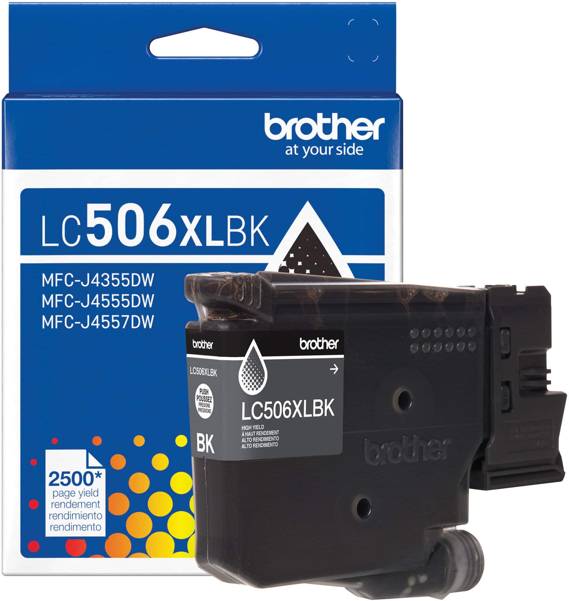 Brother - Genuine LC506XLBK High Yield Ink Cartridge - Black