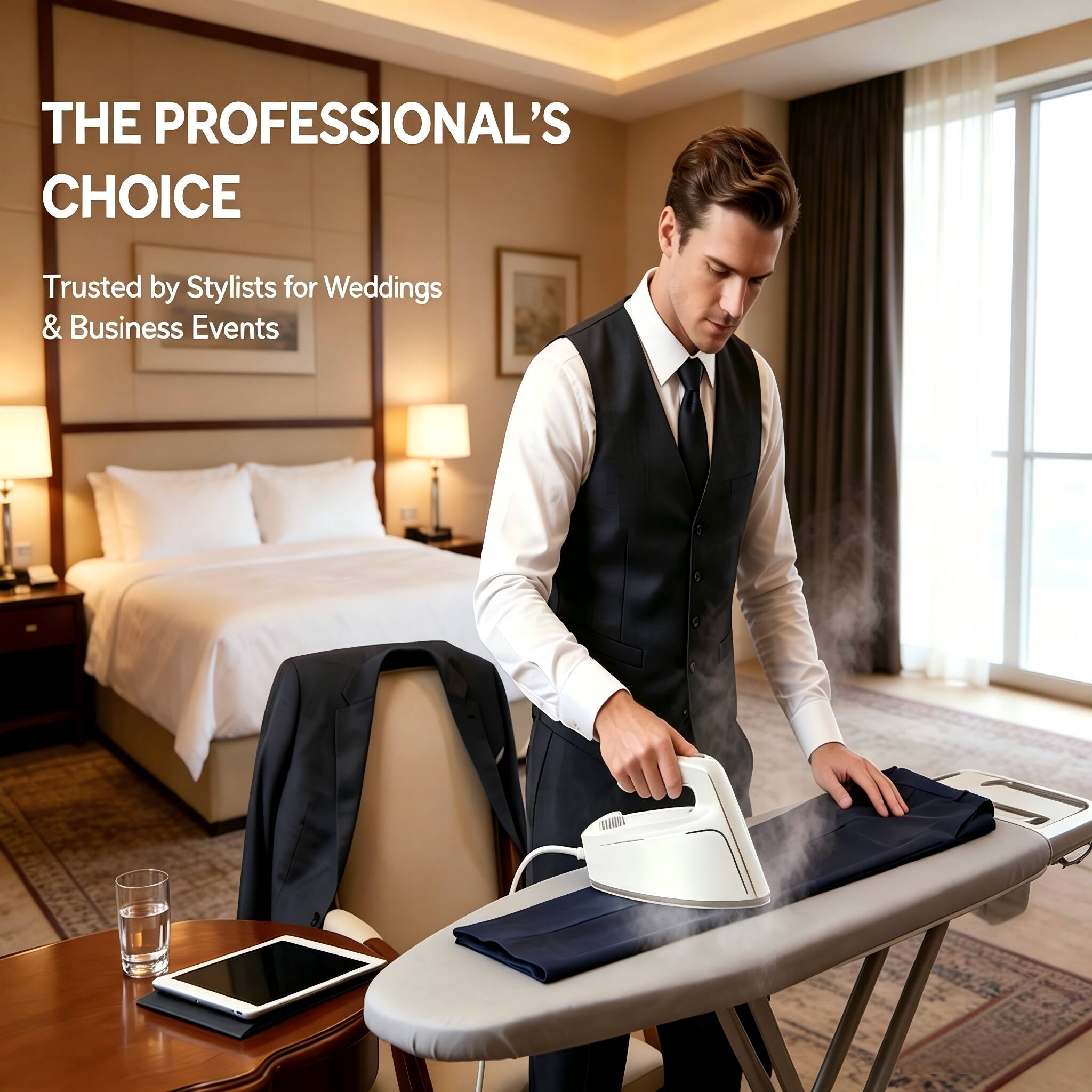 THE PROFESSIONAL'S CHOICE  
Trusted by Stylists for Weddings & Business Events