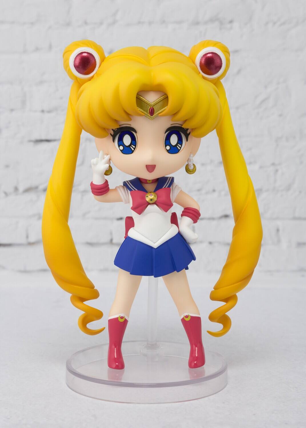 Alt View 2. Bandai - Tamashii Nations - Pretty Guardian Sailor Moon - Figuarts Mini - Sailor Moon   - Collectibles - Multicolor.