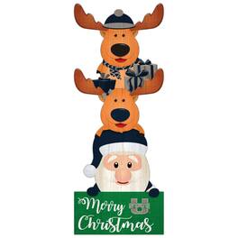 Fan Creations - Utah State Aggies 31'' Santa Stack Leaner - Multicolor
