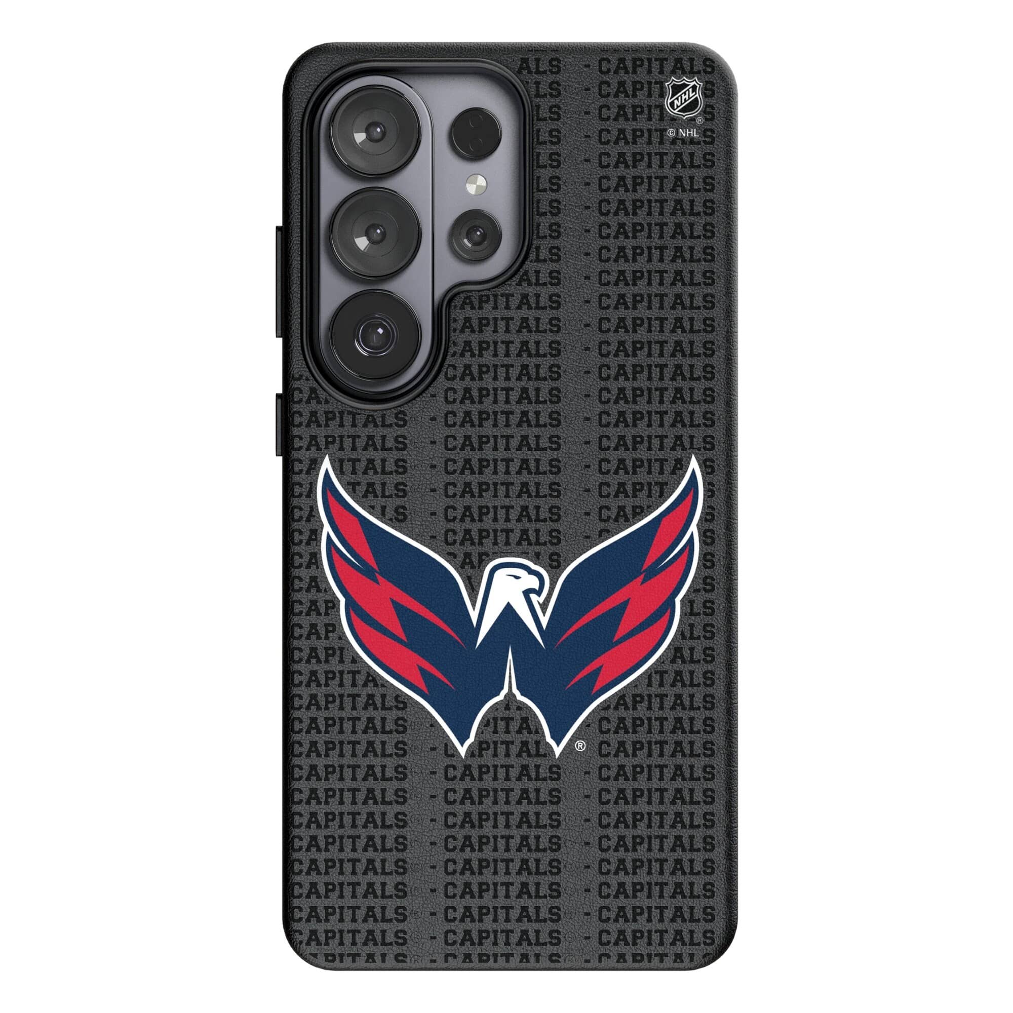 Keyscaper - NHL - Washington Capitals Text Backdrop Galaxy Magnetic Bump Case - S26 Plus - Black price history on PriceWatchPro