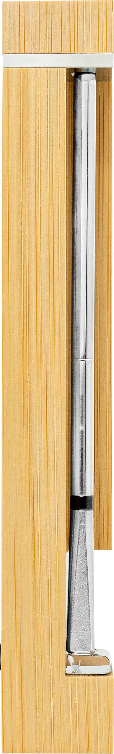 Left. Traeger Grills - MEATER Pro Wireless Meat Thermometer - Bamboo.