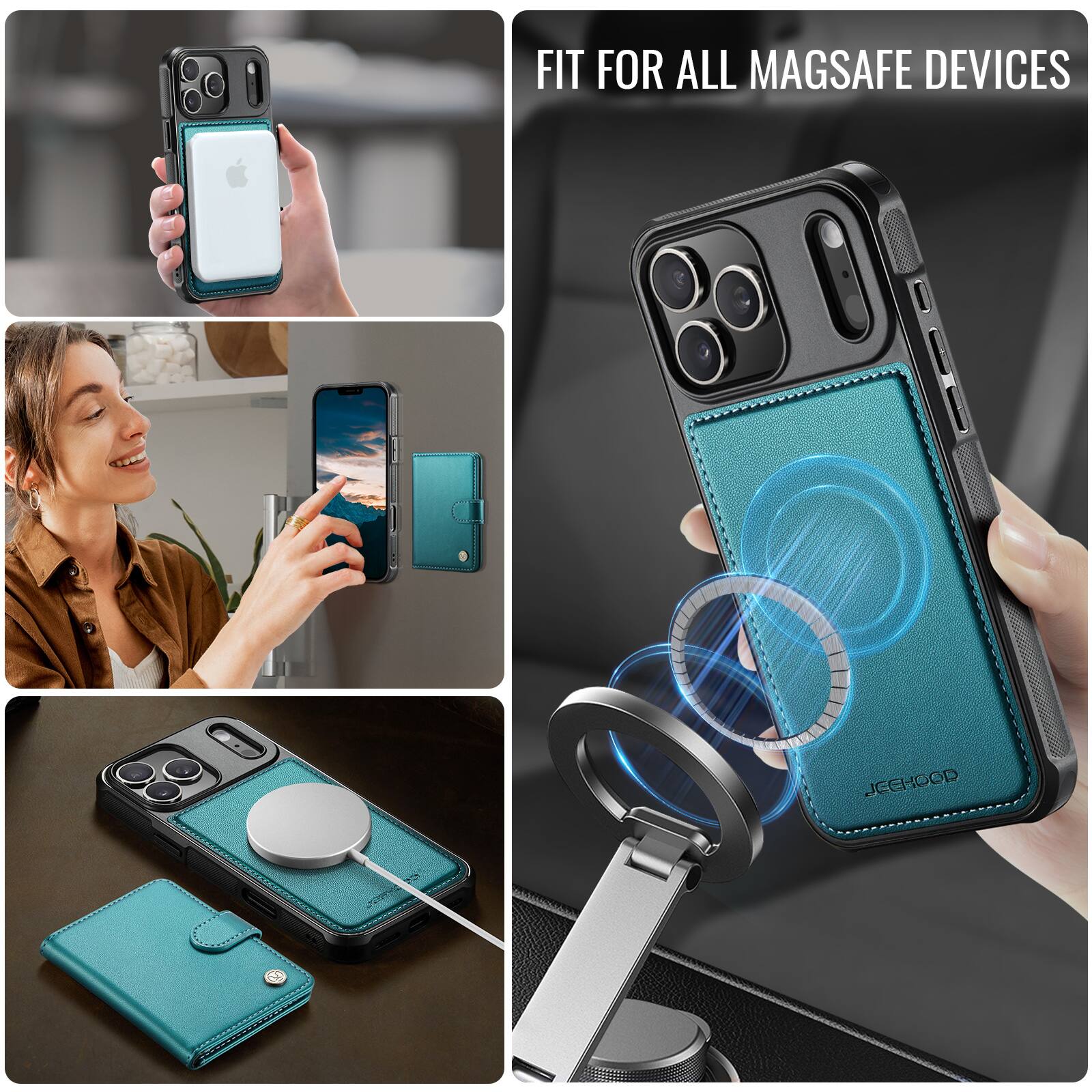 FIT FOR ALL MAGSAFE DEVICES  
JEGHOOD