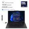16" IPS Touch Screen
16GB MEMORY
256GB STORAGE
Intel CORE ULTRA 5
Windows 11 Pro Copilot+PC