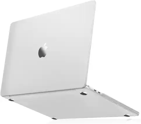 Front. mosiso - MacBook Pro 13 inch Case M2 A2338 M1 A2251 A2289 A2159 A1989 A1708 A1706 2016-2026 - Translucent.