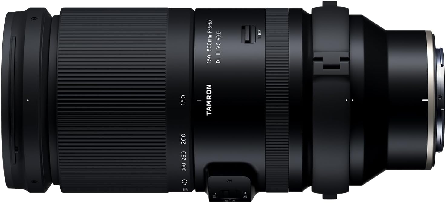 150-500mm  
F/5-6.7  
TAMRON  
VXD VC  
Di III  
LOCK  
150 200 250 300 400 500  
FULL  
00-10