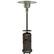 Alt View 4. Hanover - 7.35-Ft. Tall 48,000 BTU 26.6-Sq. Ft. Heat Radius Propane Umbrella Patio Heater with Wheels for Outdoors - Hammered Bronze.