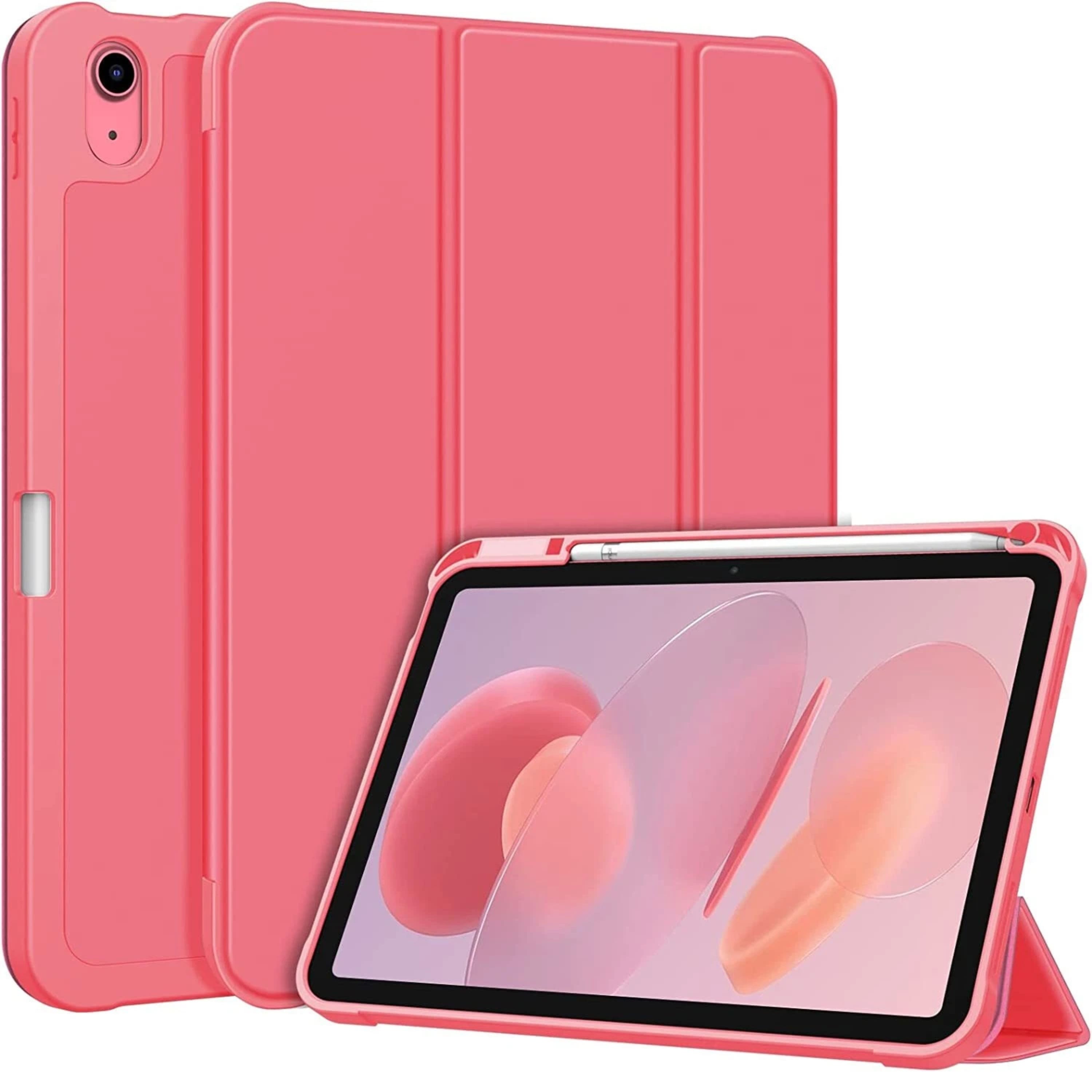 Kitcheniva - Slim Case For iPad A16 11th 11 Inch 2025 And iPad 10th 2022 Flexible TPU Cover - Pink