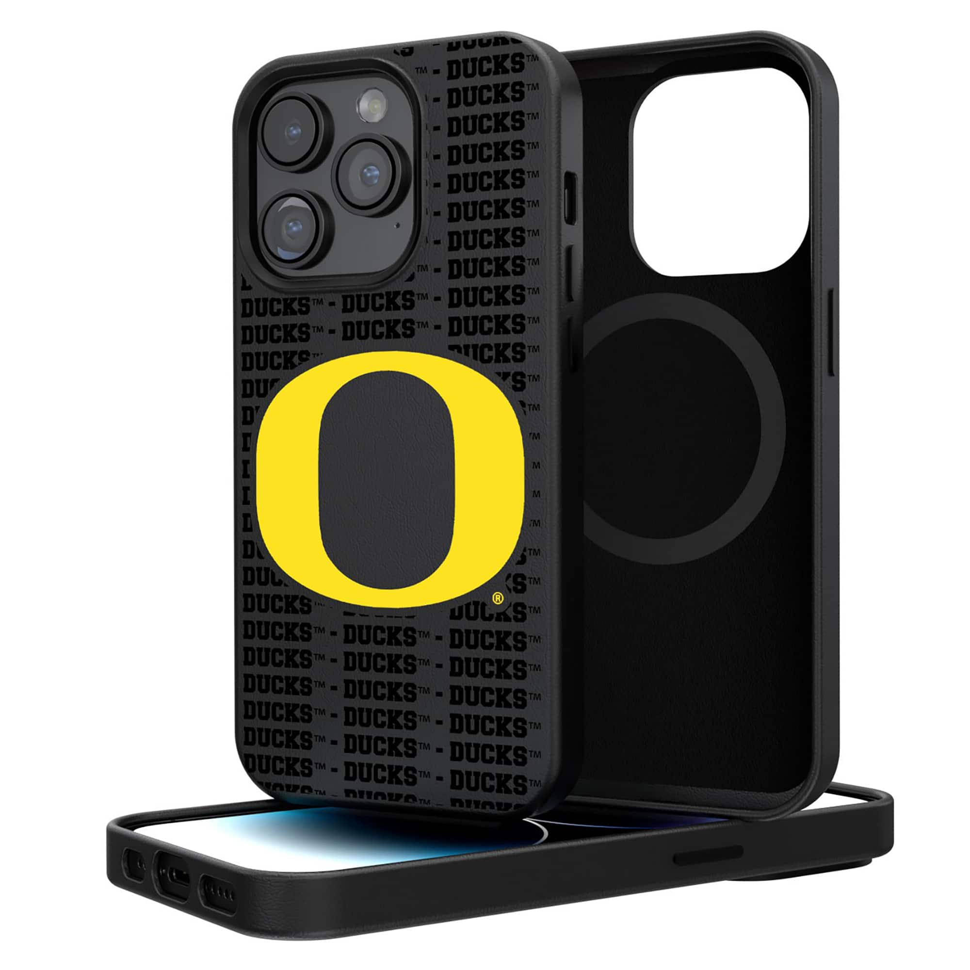Keyscaper - NCAA - Oregon Ducks Primary Logo iPhone Magnetic Bump Case - 16 Pro Max - Black price history on PriceWatchPro