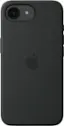 Angle. Apple - iPhone 16e Silicone Case - Black.