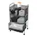 Alt View 12. Mind Reader - Cart with Drawers, Laundry Organizer, Utility Cart, Bathroom, Kitchen, Metal Mesh, 16"L x 11"W x 29"H - Black.