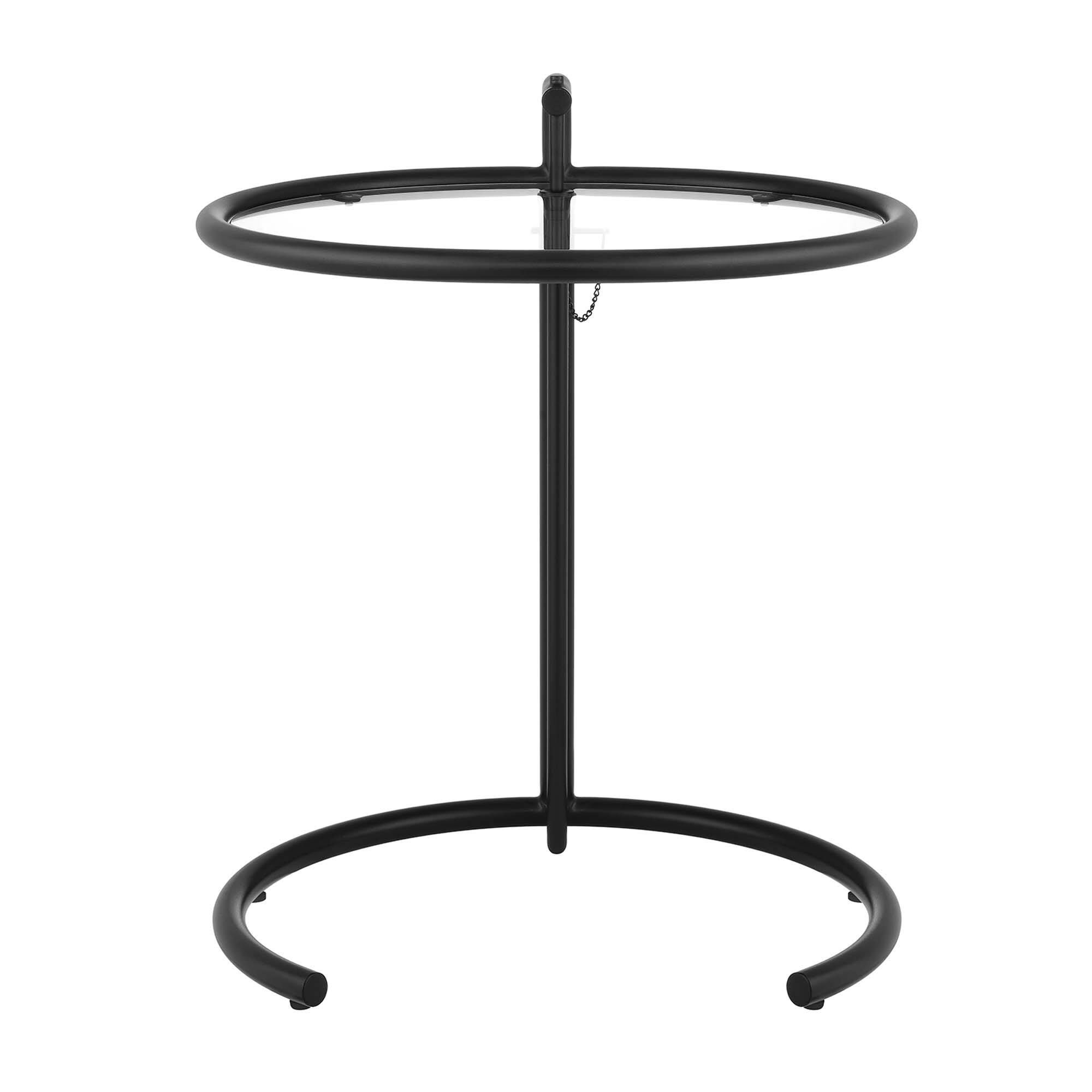 Alt View 4. Modway - Eileen Gray Metal Side Table by Modway - Black.