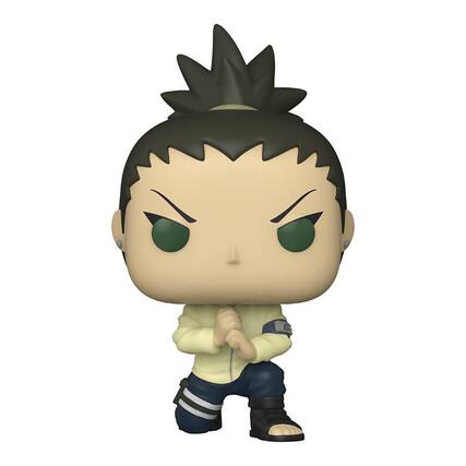 Front. Funko - Boruto Funko POP Vinyl Figure | Shikadai - Brown.